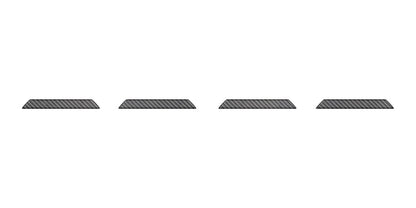 Tufskinz Lower Front Bumper Line Inserts For 4Runner (2025-Current)