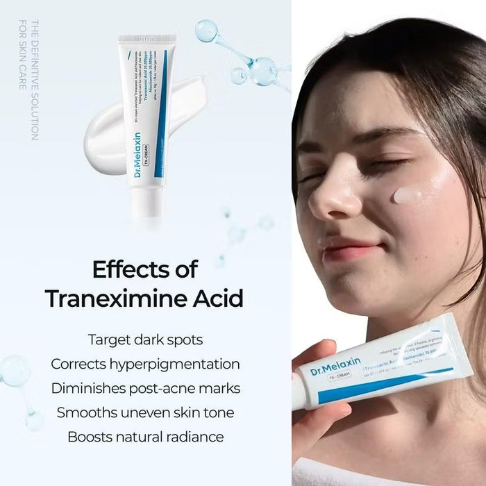 TX Cream 50ml｜Nano-sized Tranexaminc Acid for Dark Spots & Hyperpigmentation