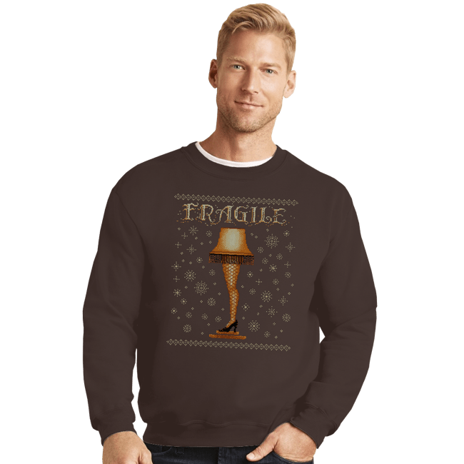 Crewneck Sweater, Unisex / Small / Dark Chocolate