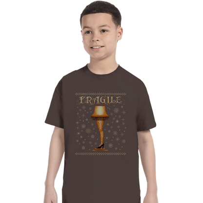 Secret_Shirts T-Shirts, Youth / XS / Dark Chocolate Ugly Leg Sweater