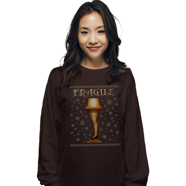 Long Sleeve Shirts, Unisex / Small / Dark Chocolate