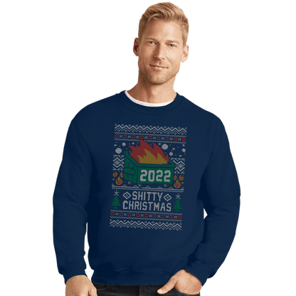 Crewneck Sweater, Unisex / Small / Navy