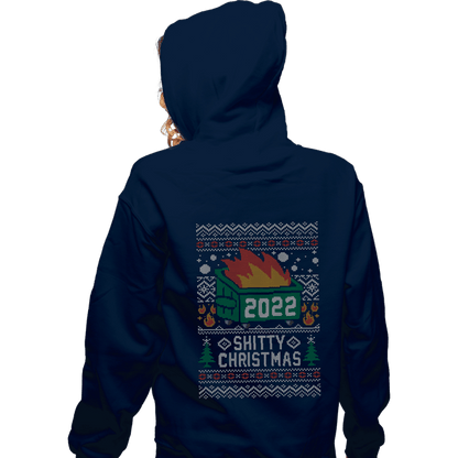 Zippered Hoodies, Unisex / Small / Navy