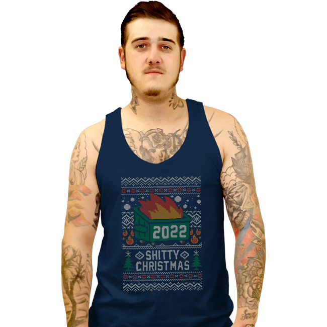 Tank Top, Unisex / Small / Navy