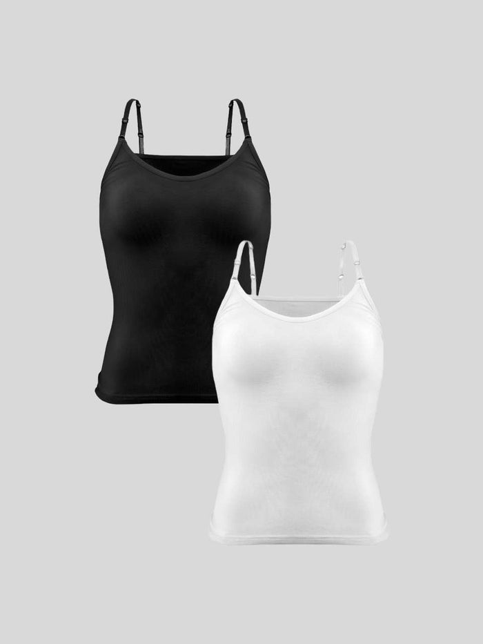 White; Black / S / Women