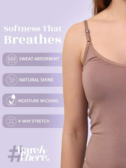 Ultra-Soft Micromodal Camisole Top - Pack of 2