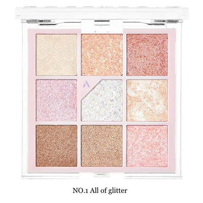 UNLEASHIA - Glitterpedia Eye Palette NO.1 All of Glitter
