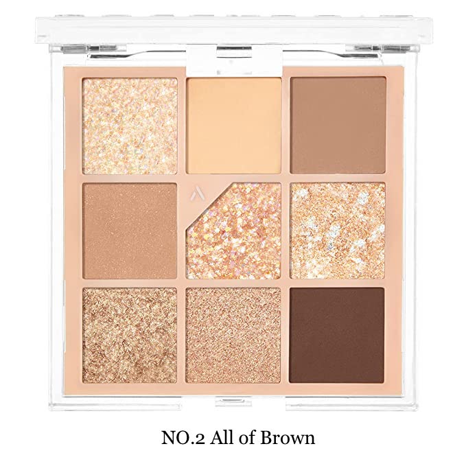 UNLEASHIA Glitterpedia Eye Palette NO.2 All of Brown