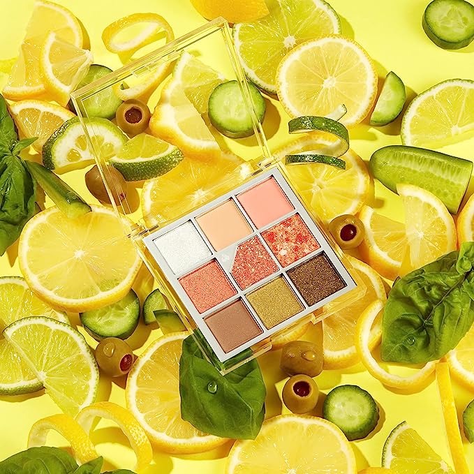 UNLEASHIA Glitterpedia Eye Palette NO.6 All of Citrus
