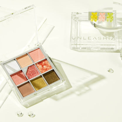 UNLEASHIA Glitterpedia Eye Palette NO.6 All of Citrus