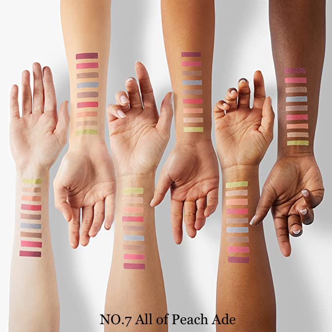 UNLEASHIA Glitterpedia Eye Palette NO.7 All of Peach Ade