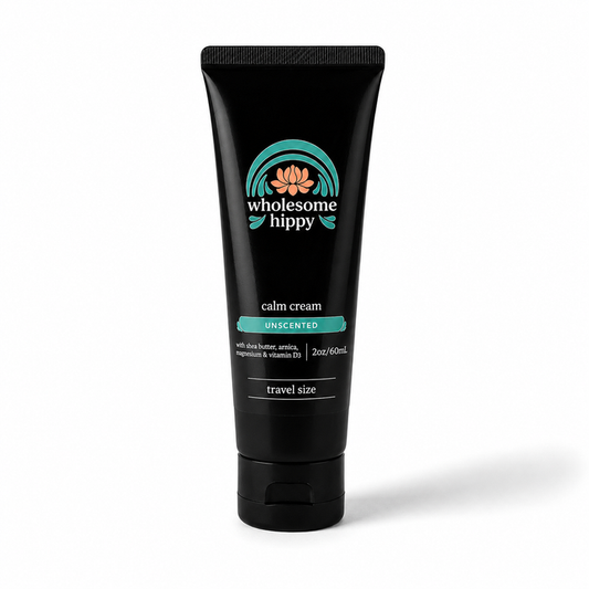Unscented Calm Cream | Magnesium-Rich Body Butter | 2oz