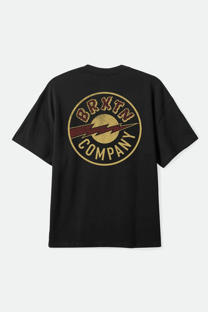 Upson Boxed Crop T-Shirt - Black