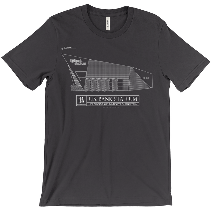 US Bank Stadium Unisex T-Shirts