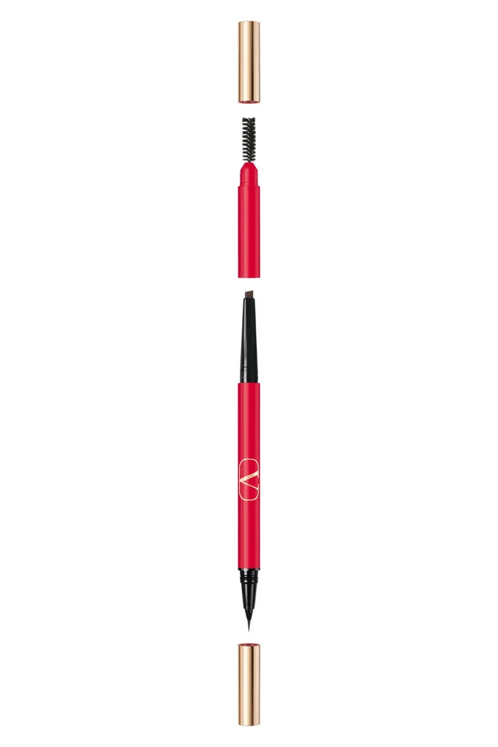 Valentino Brow Trio Eyebrow Liner - 02 Brown NIB