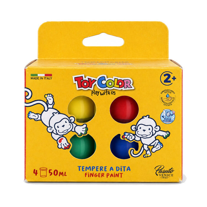 TOY COLOR TEMPERE A DITA 4 x 50 ml