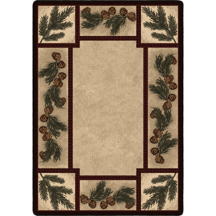 Image of an area rug, Valley Forest - Maize