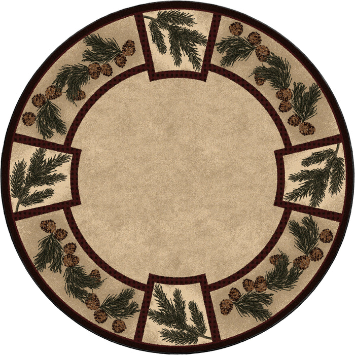Image of an area rug, Valley Forest - Maize