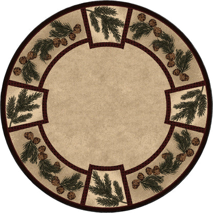 Image of an area rug, Valley Forest - Maize