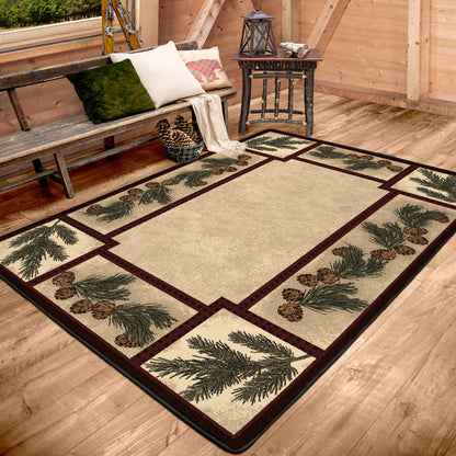 Image of an area rug, Valley Forest - Maize