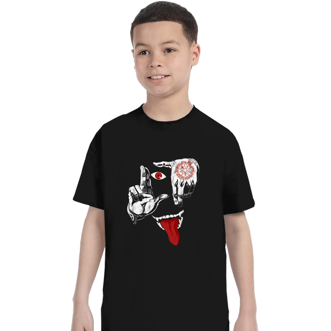 Shirts T-Shirts, Youth / XS / Black Vampire Alucard