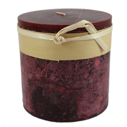 Vance Timber Pillar Candles - 4 X 4 inches - Candlestock.com