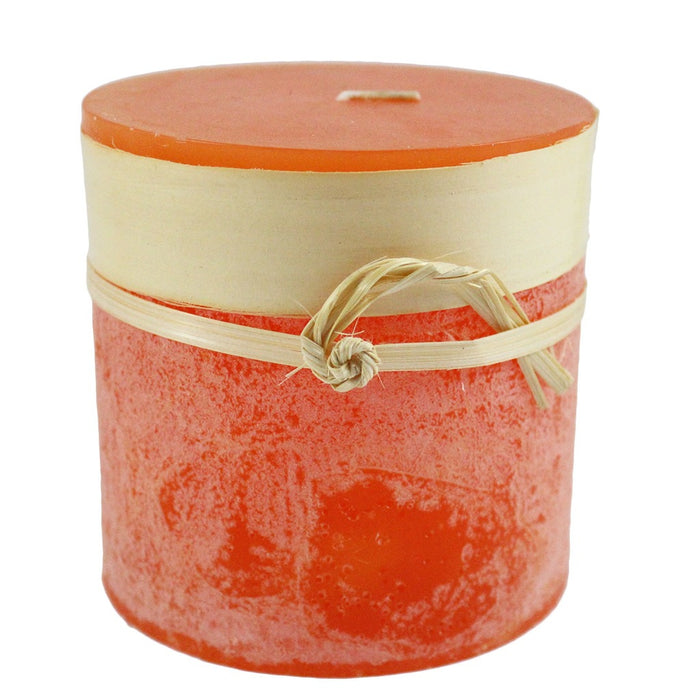 Vance Timber Pillar Candles - 4 X 4 inches - Candlestock.com