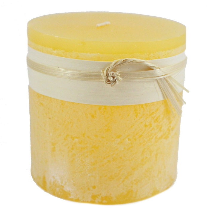 Vance Timber Pillar Candles - 4 X 4 inches - Candlestock.com