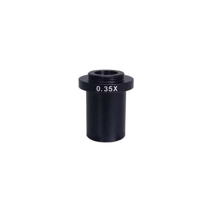 Video Zoom Lens Compatible 0.35X Coupler, SKU MZ19026111, three quarter front view