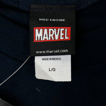 Vintage 2011 Marvel Mad Engine Superhero Graphic T-Shirt Size L