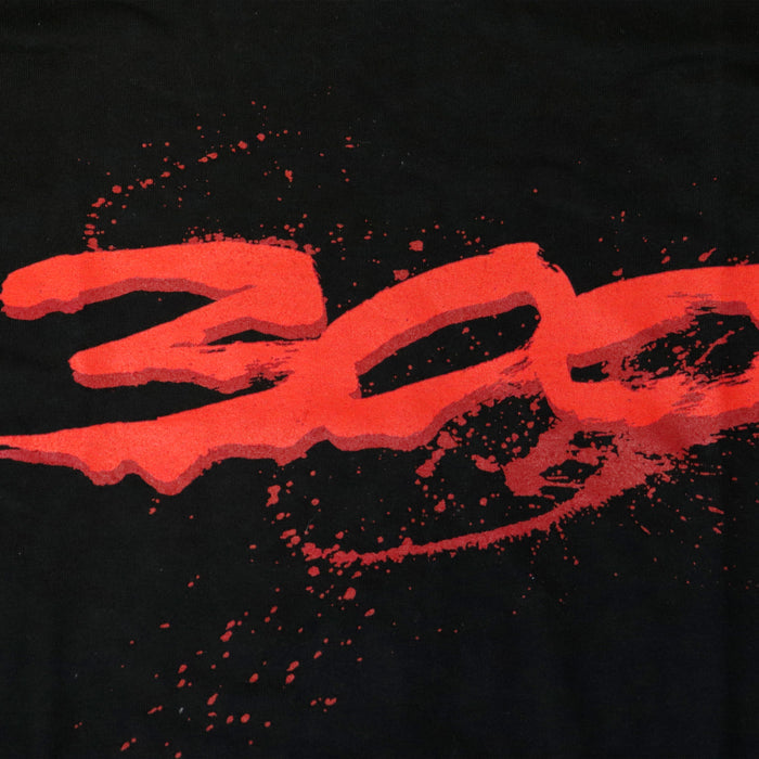 Vintage 300 Movie Graphic Black T-Shirt Size M
