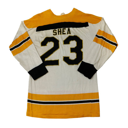 Vintage 60s Dureen Shae 23 Hockey Yellow Black Jersey Size N/A Other