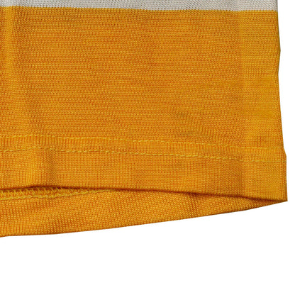 Vintage 60s Dureen Shae 23 Hockey Yellow Black Jersey Size N/A Other
