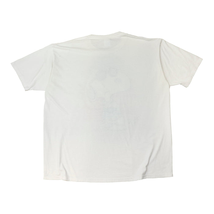 Vintage 80s Jerzees Snoopy Graphic T-Shirt Size XL Jerzees