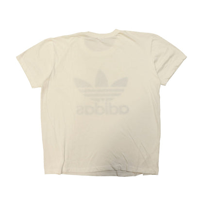 Vintage 80s Adidas Trefoil Logo Graphic T-Shirt Size XL