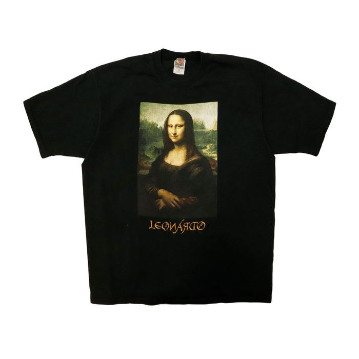 Vintage Art Leonardo DaVinci Graphic t-shirt Size XL 90s