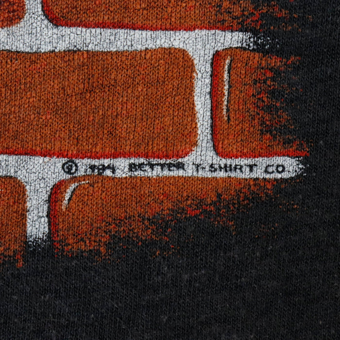Vintage Break Dancing Graphic 80s Sleeveless T-Shirt Size S CO