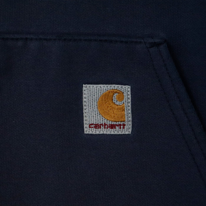 Vintage Carhartt Distressed Zip-Up Hoodie Size L
