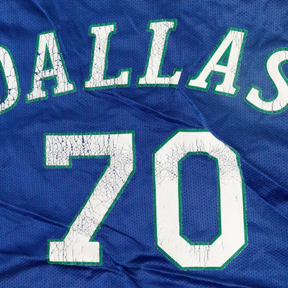Vintage Champion Dallas 70 Basketball Jersey Size XXL
