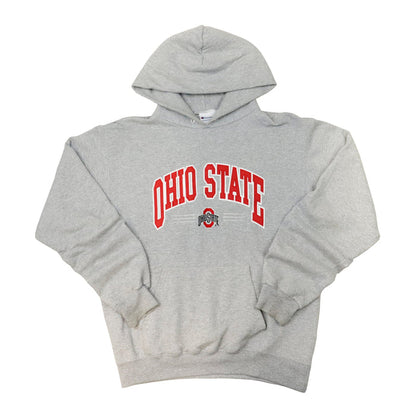 Vintage Champion Ohio State Grey Hoodie Size M Champion