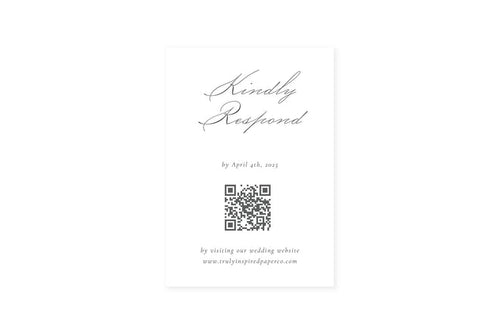Vintage Crest RSVP