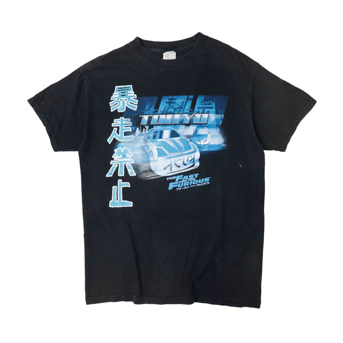 Vintage Fast and Furious Tokyo Drift Graphic T-Shirt Size M