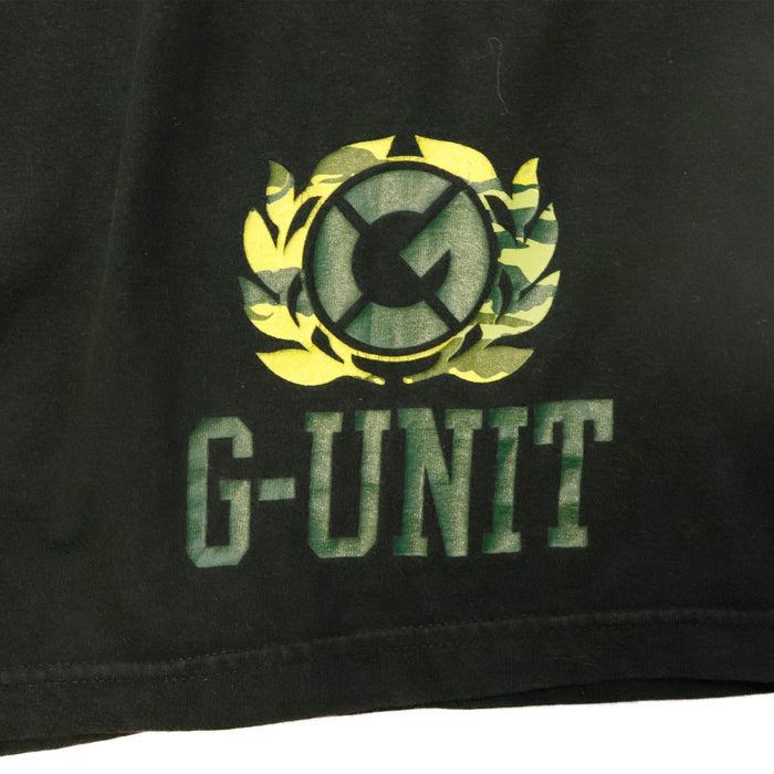 Vintage G Unit camouflage logo graphic t-shirt Size XXXL
