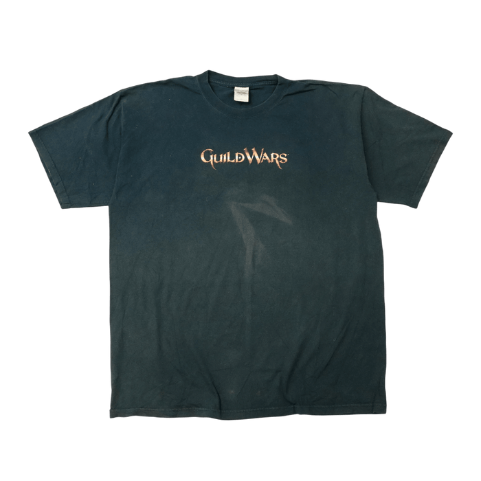 Vintage Guild Wars video game Black T-Shirt Size XL Gildan