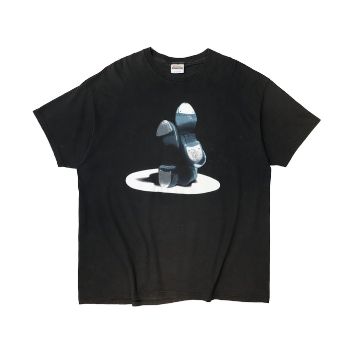 Vintage Hanes Tap Dogs Musical Graphic T-Shirt Size XL 90s