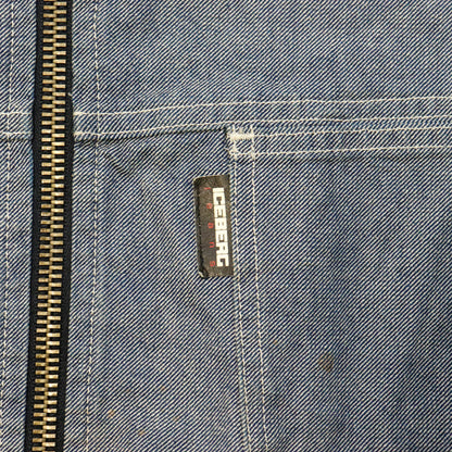 Vintage Iceberg Jeans Embroidered Logo Denim Jacket