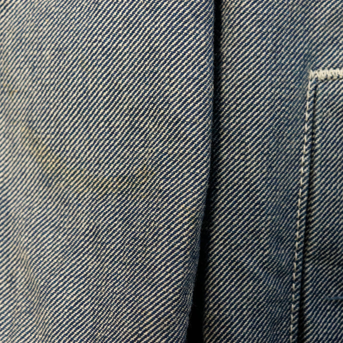 Vintage Iceberg Jeans Embroidered Logo Denim Jacket