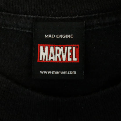 Vintage Marvel Mad Engine Comic Characters Graphic T-Shirt Size L