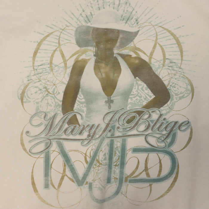 Vintage Mary J Blige Rap Graphic T-Shirt Size XL