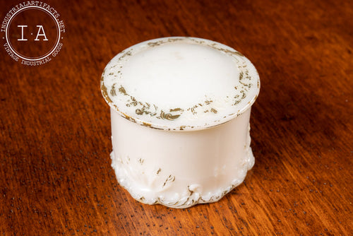 Vintage Milk Glass Sugar Bowl